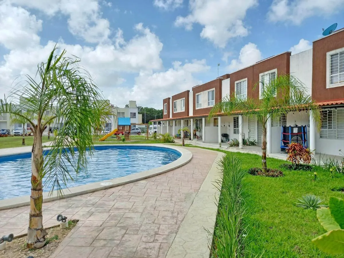 Preciosa Casa, Vacaciones, Descanso O Trabajo Cancún 0*,